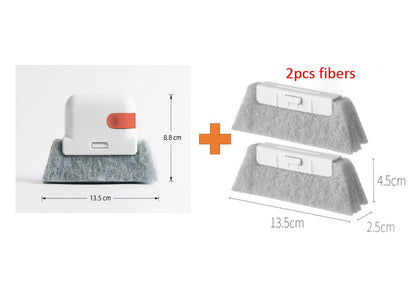 Eco-Friendly Window Track Cleaning Brush - Reusable & Efficient