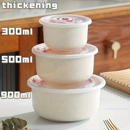 Eco-Friendly Wheat Straw Bowls for Food Storage