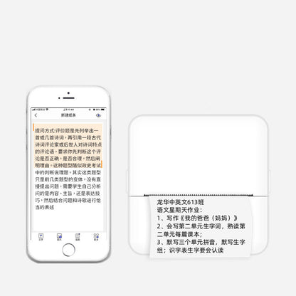Eco-Friendly Portable Thermal Printer
