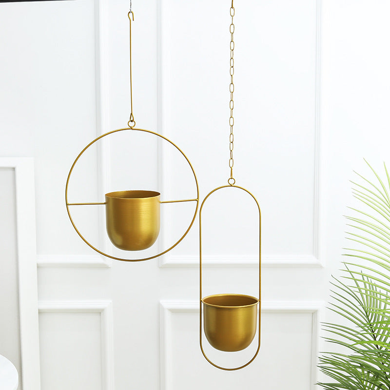 Nordic Home Succulent Iron Flower Pot