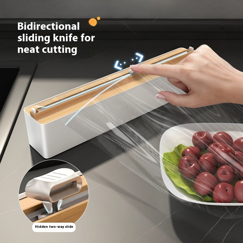 Magnetic Plastic Wrap Cutter - Eco-Friendly Kitchen Tool