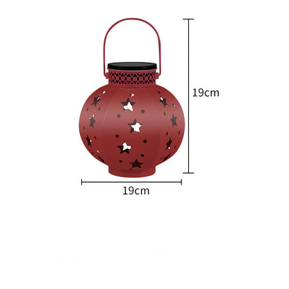 Solar-Powered Star Lantern for Eco-Friendly Outdoor Ambiance