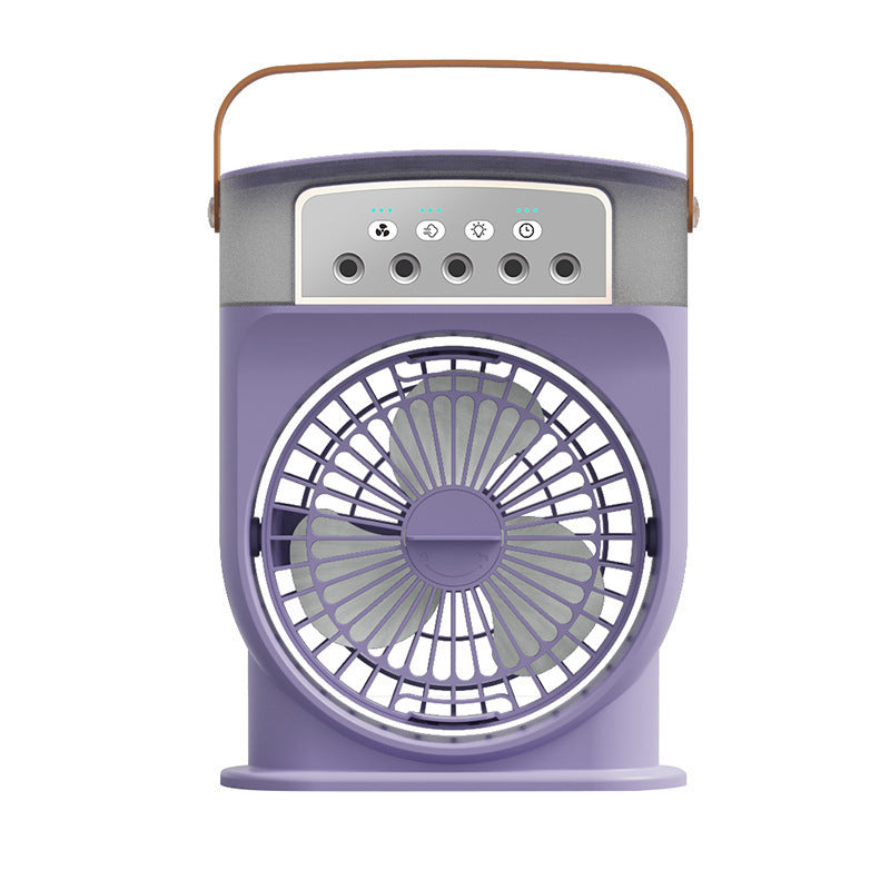 Portable Air Conditioner Cooling Fan with LED Lighting