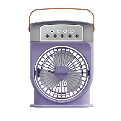 Portable Air Conditioner Cooling Fan with LED Lighting