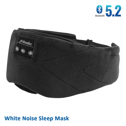 Sleep Mask with Built-In White Noise for Enhanced Sleep