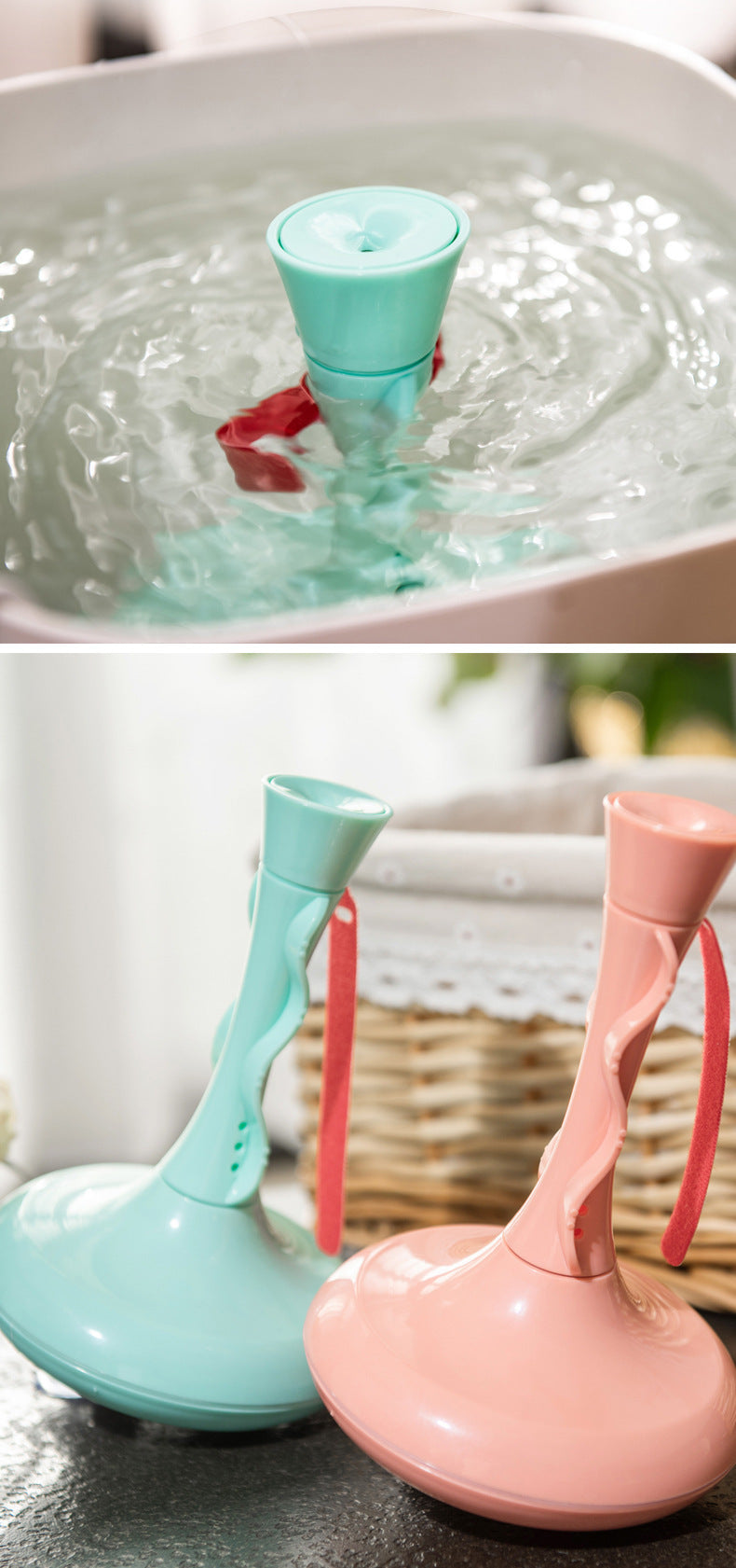 Portable USB Rechargeable Mini Vortex Washing Machine