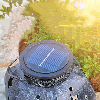 Solar-Powered Star Lantern for Eco-Friendly Outdoor Ambiance
