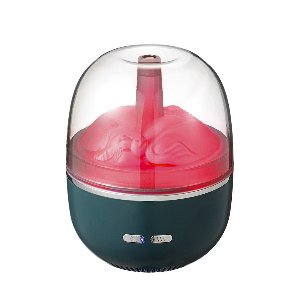 Eco-Friendly Aromatherapy Humidifier with Colorful Lights