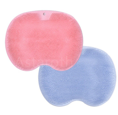 Eco-Friendly Silicone Bath Massage Brush & Foot Scrub Mat