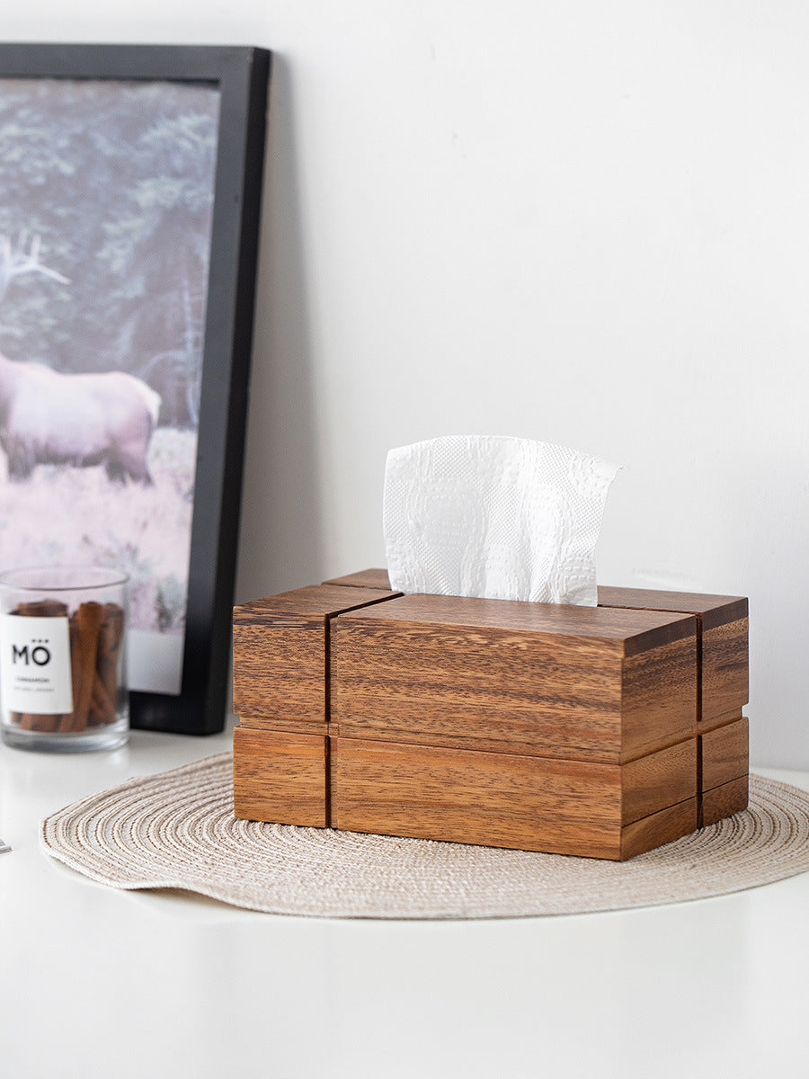 Eco-Friendly Natural Wood Drawer Organizer