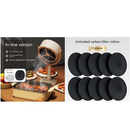 Wireless Portable Range Hood for Smoke Reduction