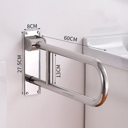 L-Shaped Stainless Steel Bathroom Safety Grab Bar