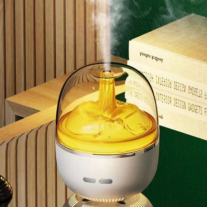 Eco-Friendly Aromatherapy Humidifier with Colorful Lights