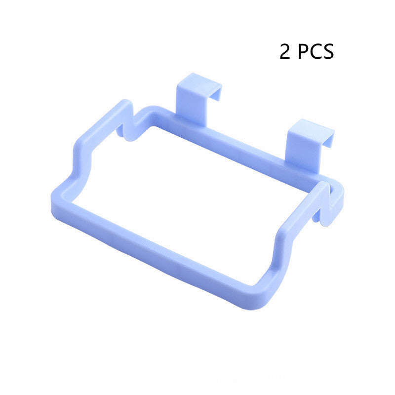 Space-Saving Hanging Trash Bag Holder for Easy Waste Management