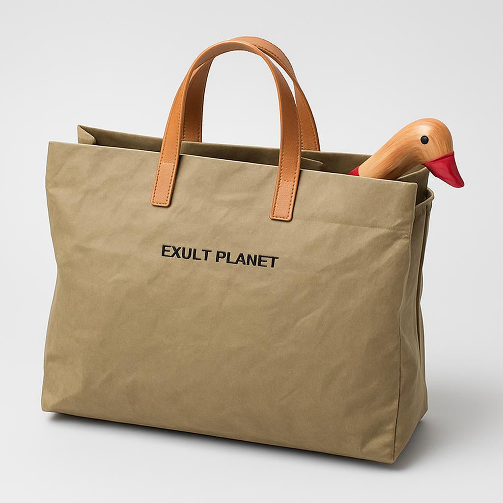 Eco-Friendly Paper Handbags - Stylish & Sustainable
