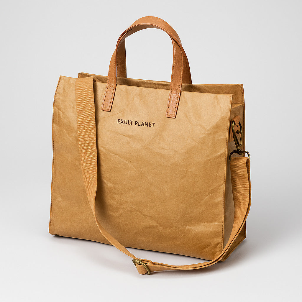Eco-Friendly Paper Handbags - Stylish and Sustainable Fashion
