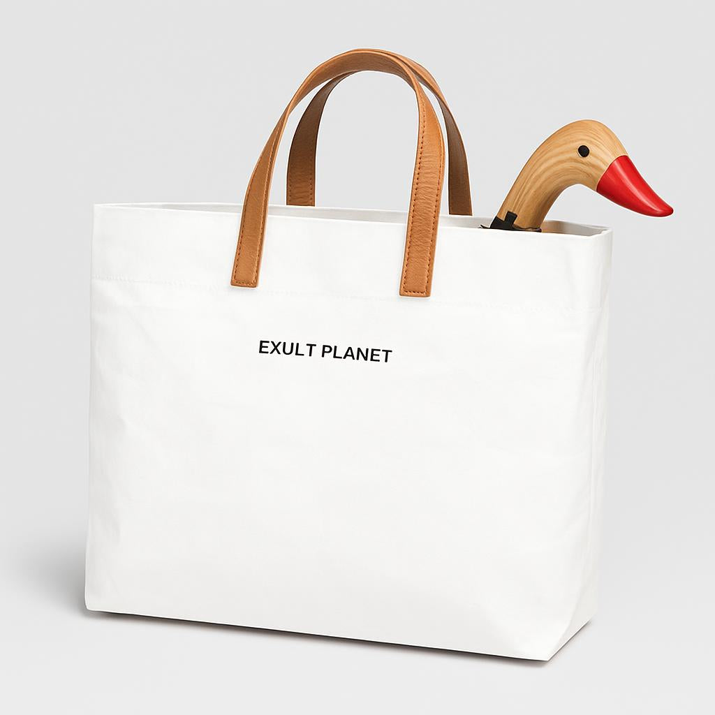 Eco-Friendly Paper Handbags - Stylish & Sustainable