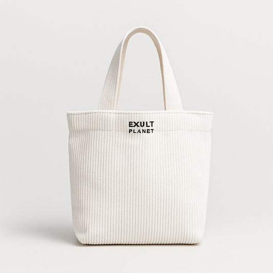 Eco-Friendly Light Gray Tote Bag for Sustainable Living