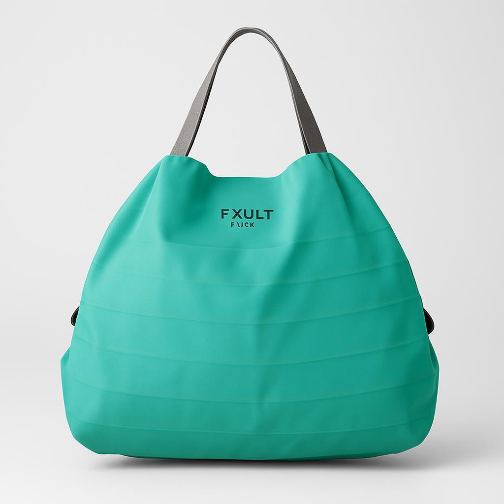 Eco-Friendly Reusable Black Shopping Bag - Sustainable Grocery Tote