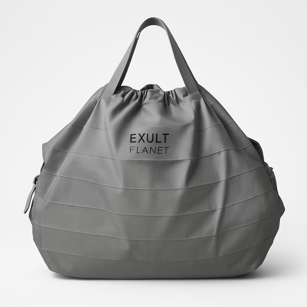 Eco-Friendly Reusable Black Shopping Bag - Sustainable Grocery Tote