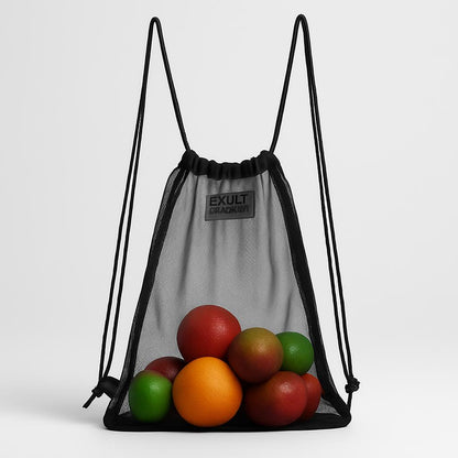 Eco-Friendly Transparent Mesh Reusable Shopping Bag