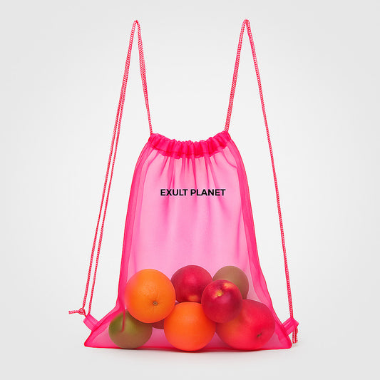 Eco-Friendly Transparent Mesh Reusable Shopping Bag