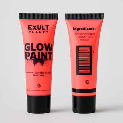 Neon Non-Toxic Body Paint - Eco-Friendly, Biodegradable, Multi-Use