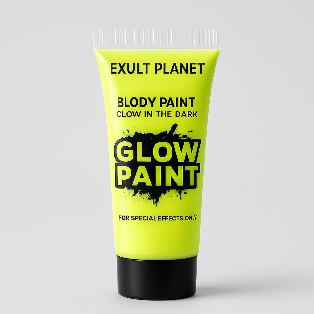 Neon Non-Toxic Body Paint - Eco-Friendly, Biodegradable, Multi-Use