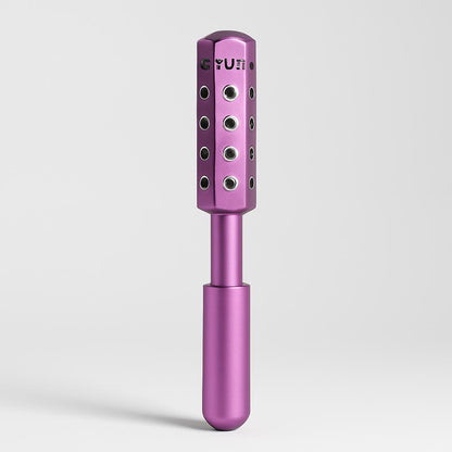 Germanium Beauty Stick Facial Massage Tool - Metallic Pink