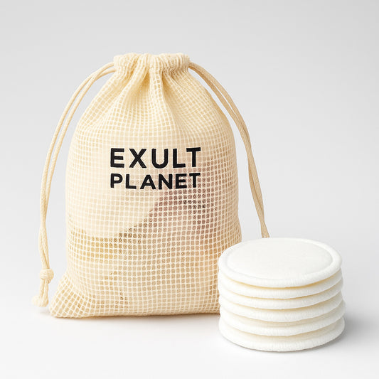 Eco-Friendly Bamboo Cotton Remover Pads for Sustainable Beauty