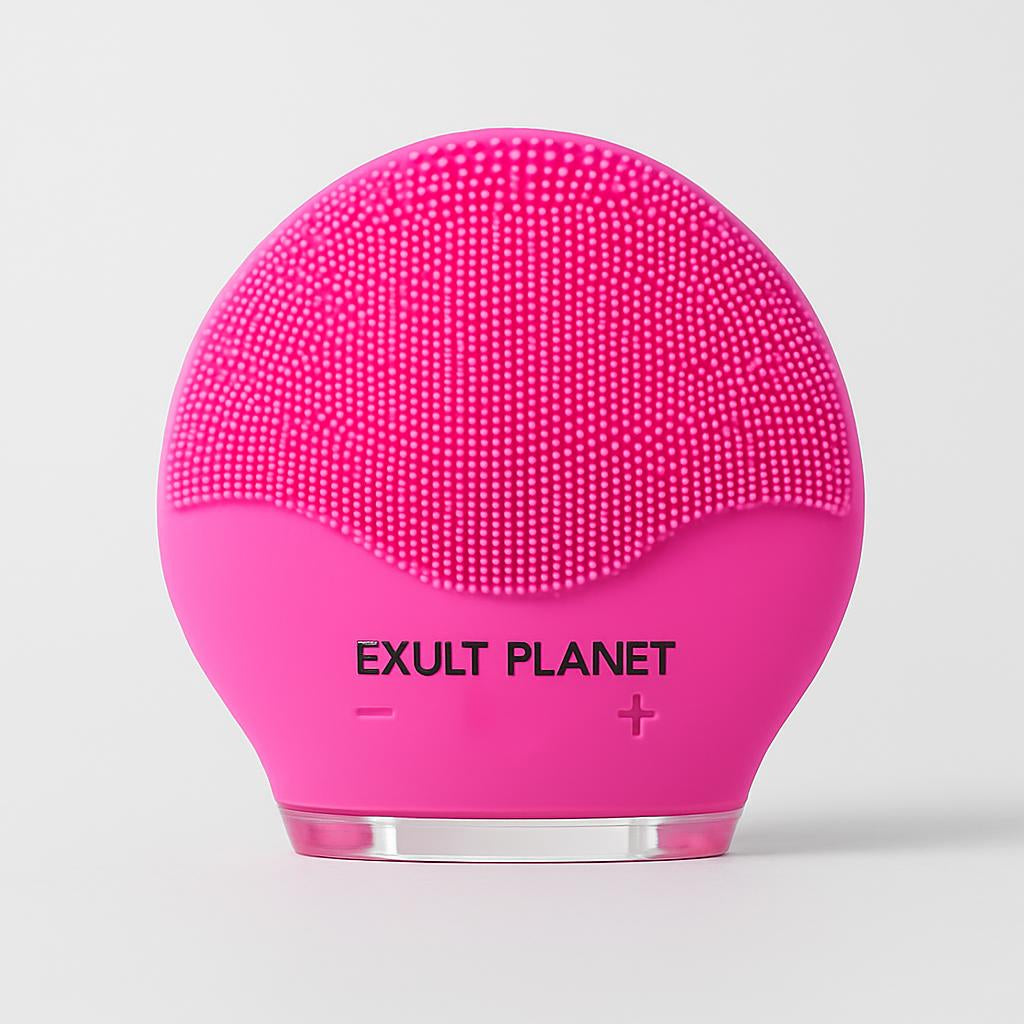 Eco-Friendly Silicone Facial Cleansing Brush - Reusable & Durable