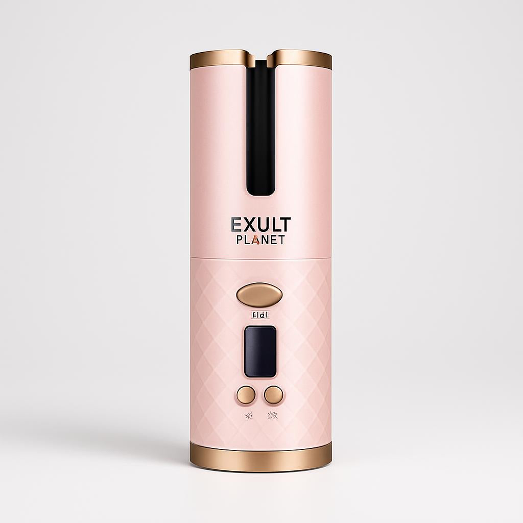 Portable Eco-Friendly Automatic Hair Curler for Effortless Styling