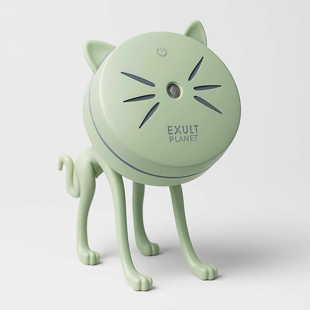 Cat Ear Design Humidifier - Compact, Eco-Friendly Air Quality Enhancer