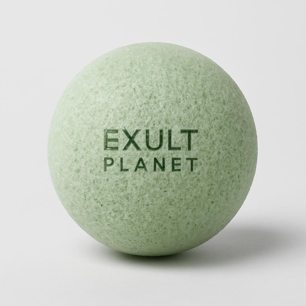 Natural Konjac Face Puff - Biodegradable Facial Cleansing Sponge