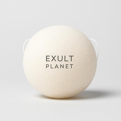 Natural Konjac Face Puff - Biodegradable Facial Cleansing Sponge