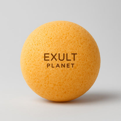 Natural Konjac Face Puff - Biodegradable Facial Cleansing Sponge