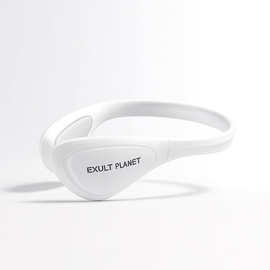 Eco-Friendly Black Ergonomic Facial Massage Device for Wellness