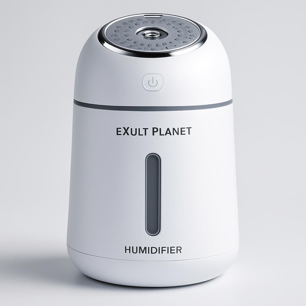 Portable Ultrasonic Humidifier for Wellness and Air Quality