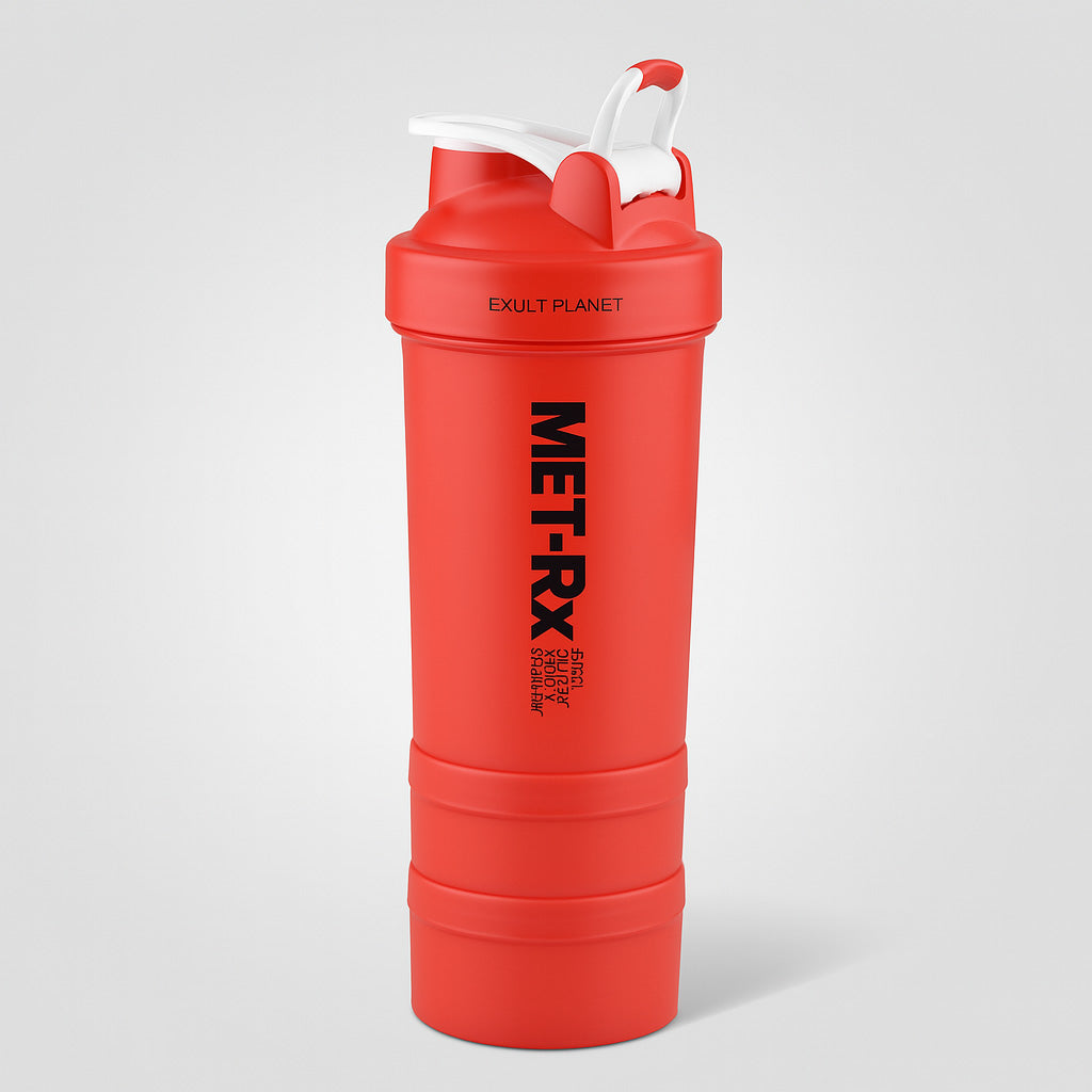 Eco-Friendly Protein Shaker Bottle - Black