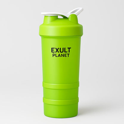 Eco-Friendly Protein Shaker Bottle - Black