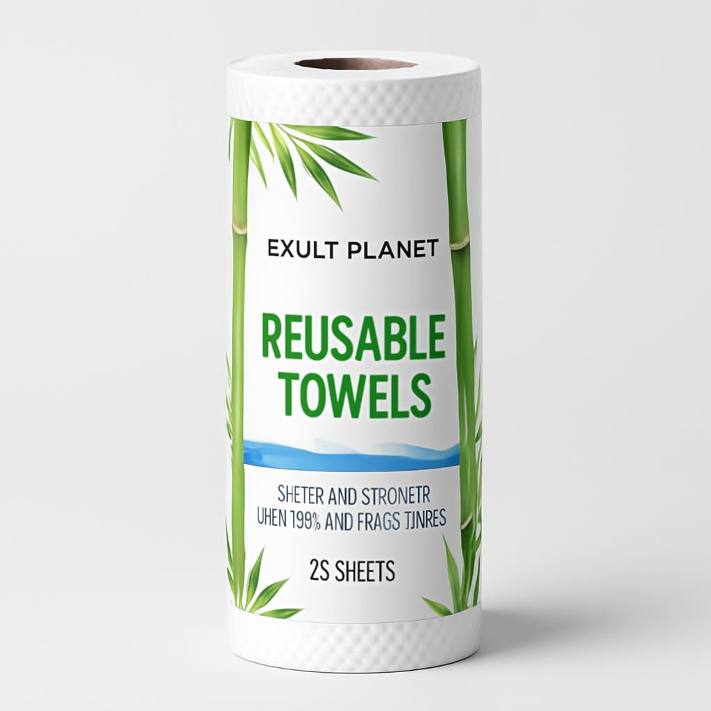 Eco-Friendly Non-Stick Oil Dish Cloth Towels