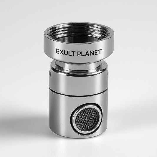 Eco-Friendly Water-Saving Faucet Aerator with Copper Adapter