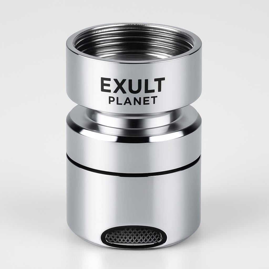 Eco-Friendly Water-Saving Faucet Aerator with Copper Adapter