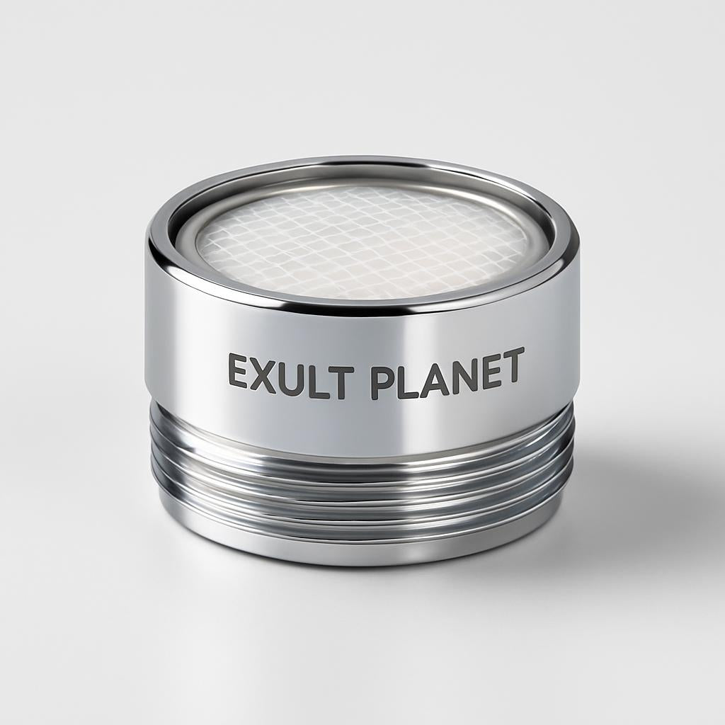 Eco-Friendly Water-Saving Faucet Aerator with Copper Adapter