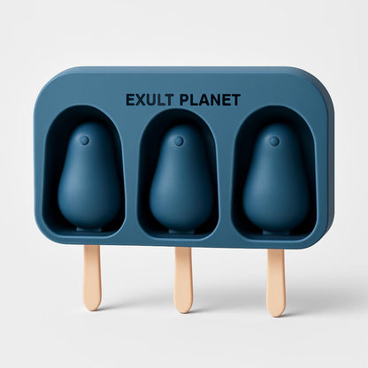 Penguin Silicone Ice Cream Molds - Eco-Friendly Fun
