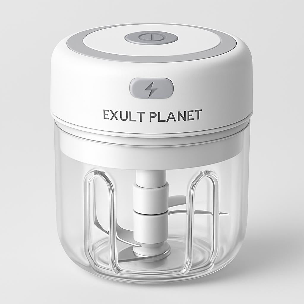 Eco-Friendly USB Rechargeable Garlic & Ginger Chopper