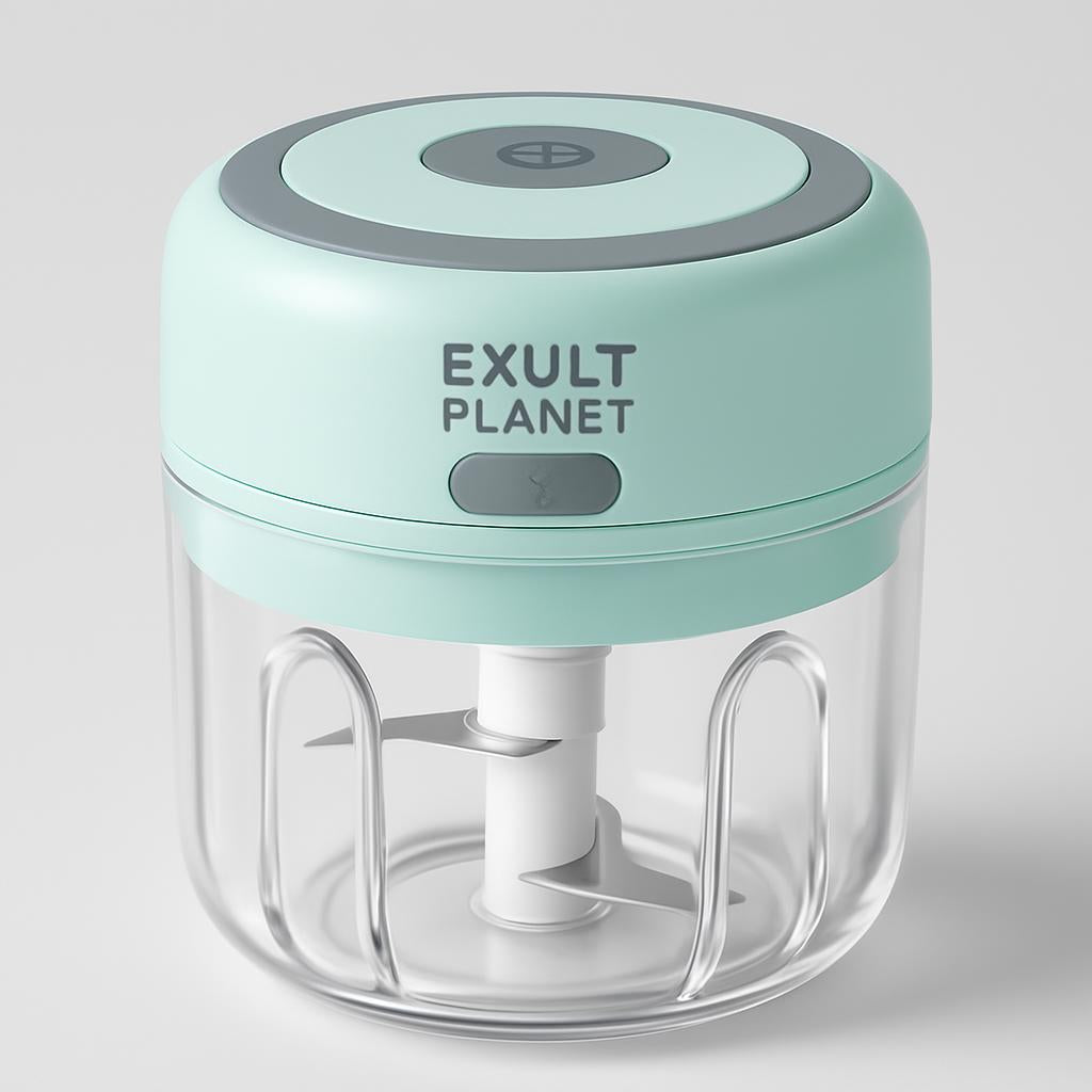 Eco-Friendly USB Rechargeable Garlic & Ginger Chopper