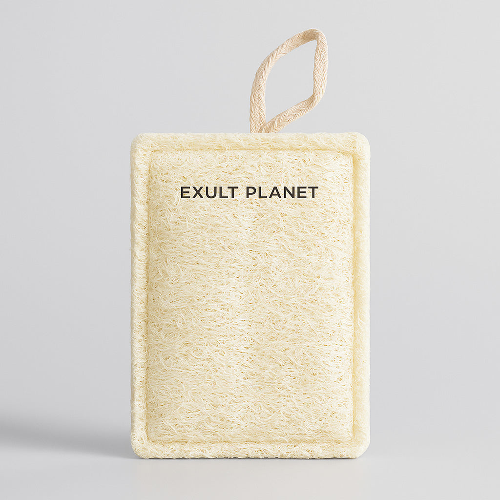 Eco-Friendly Natural Loofah Sponge for Exfoliation