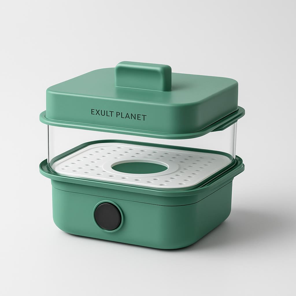 Eco-Friendly Multi-Layer Food Steamer & Storage Cover