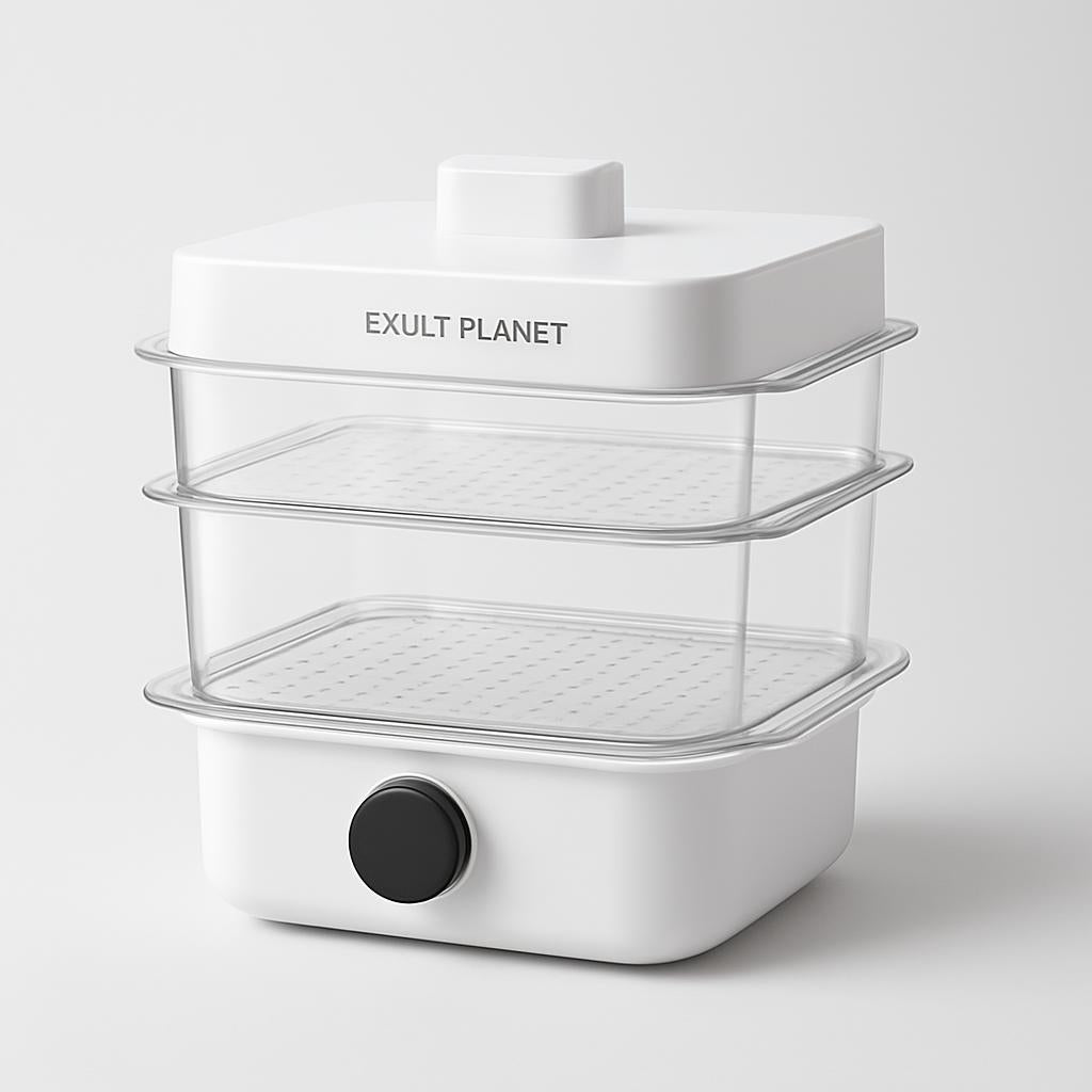 Eco-Friendly Multi-Layer Food Steamer & Storage Cover